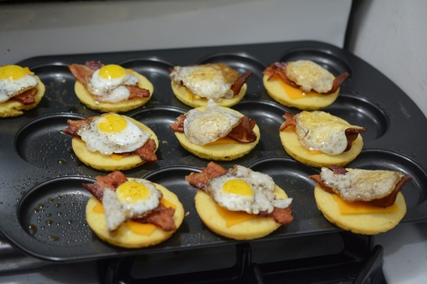 Quail Egg Sandwiches