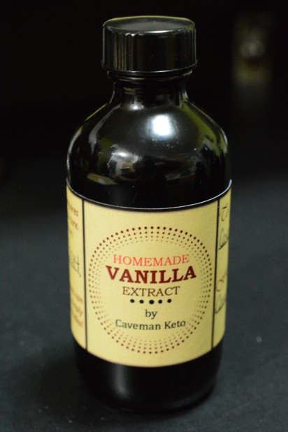 Caveman Keto Vanilla Bottle
