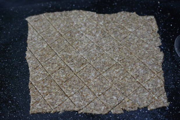 Cut Flax Crackers