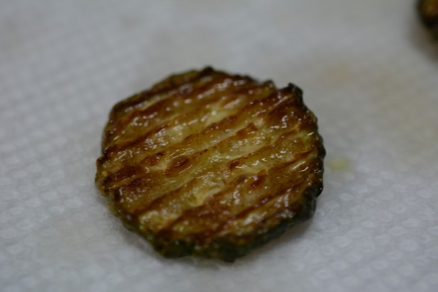 Fried Ruffle Zucchini