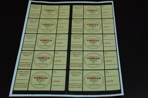 Vanilla Labels