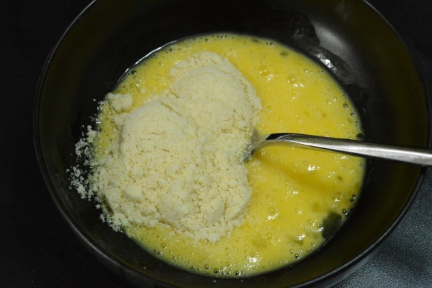 Beaten Eggs and Almond Flour