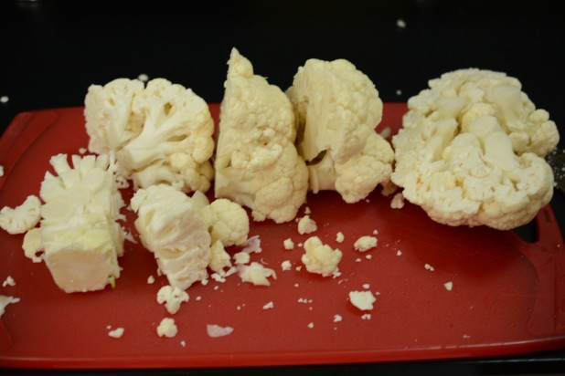 Cut up Cauliflower