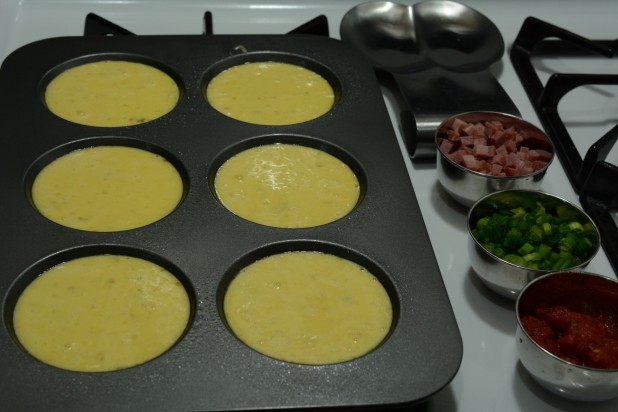 Eggs in Muffin Top Pan