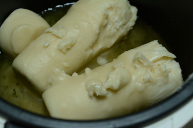 Lard Melting in Fryer