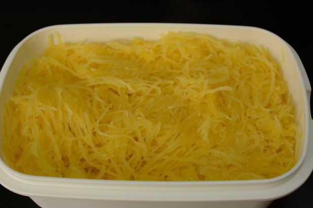 Leftover Spaghetti Squash