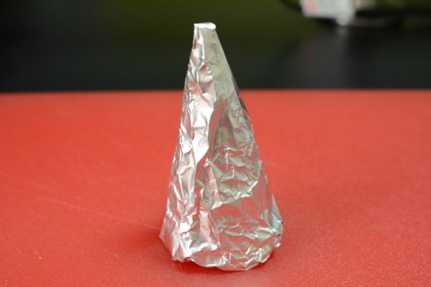 Mold Wrapped in Aluminum Foil