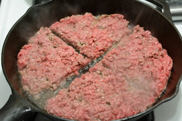 Quartering Ground Beef