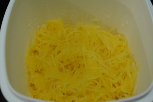 Leftover Spaghetti Squash