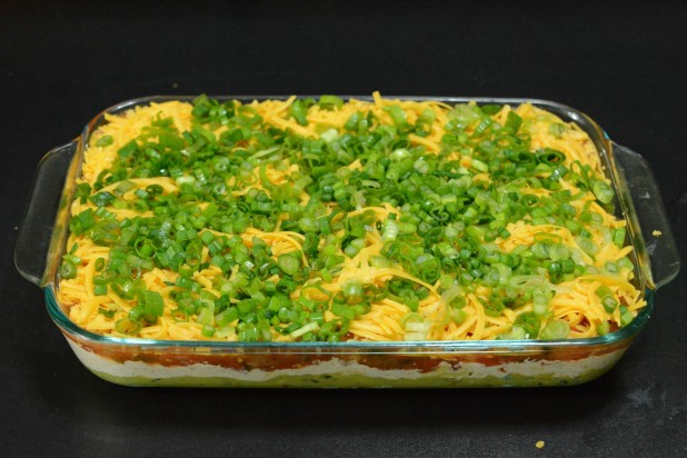 Finished 5-layer Keto Dip