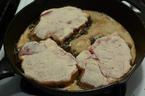 Pan Frying Pork Chops