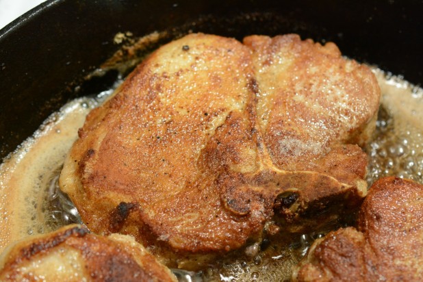 Pork Chop in Skillet