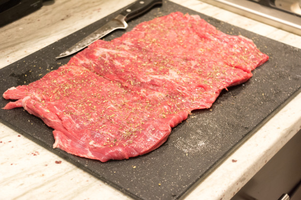 Butterflied Flank Steak