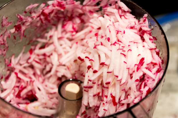 Grated Radishes