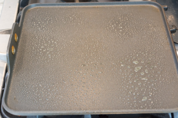 Greased Square Griddle