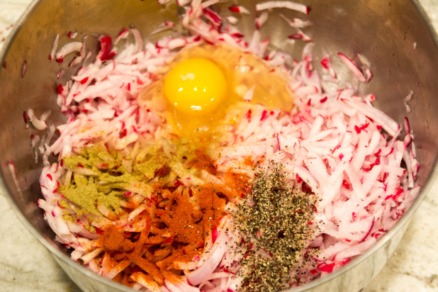 Radish Hashbrown Ingredients