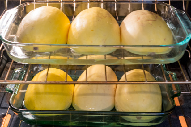 Spaghetti Squash in the Oven