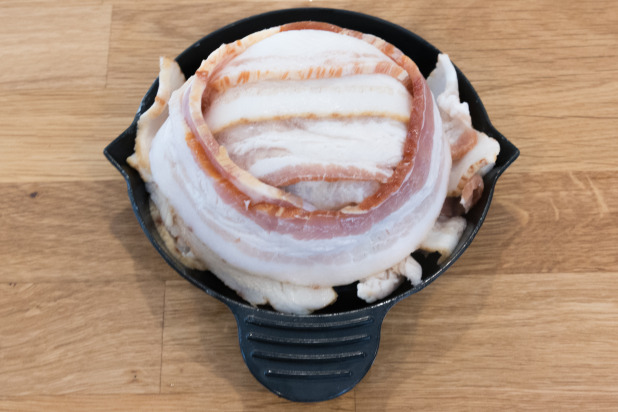Wrapped Bacon Bowl