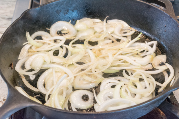 Sauteing Onions